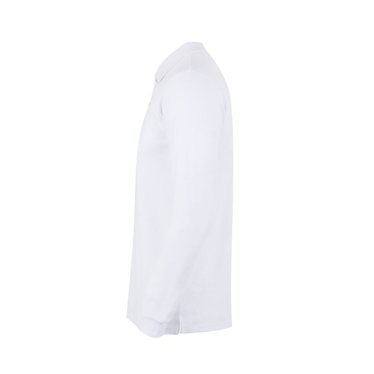 Polo de trabajo manga larga unisex Mukua Clifton MK242 - Blanco (3)