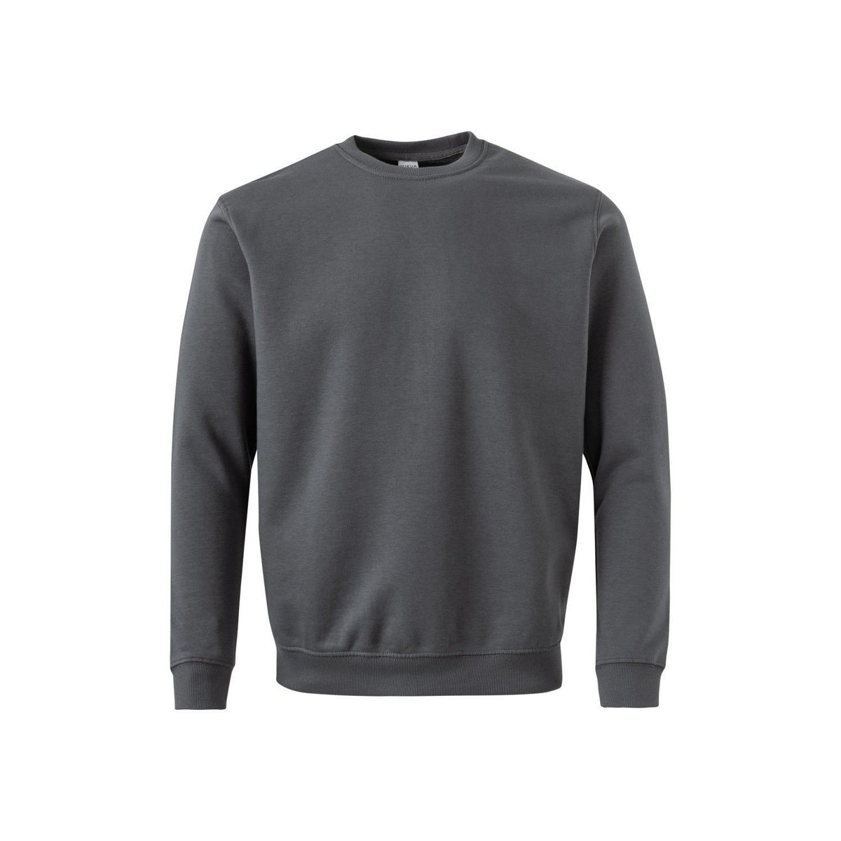 Sudadera de trabajo cuello redondo unisex Mukua Avalon MK620V - Gris oscuro