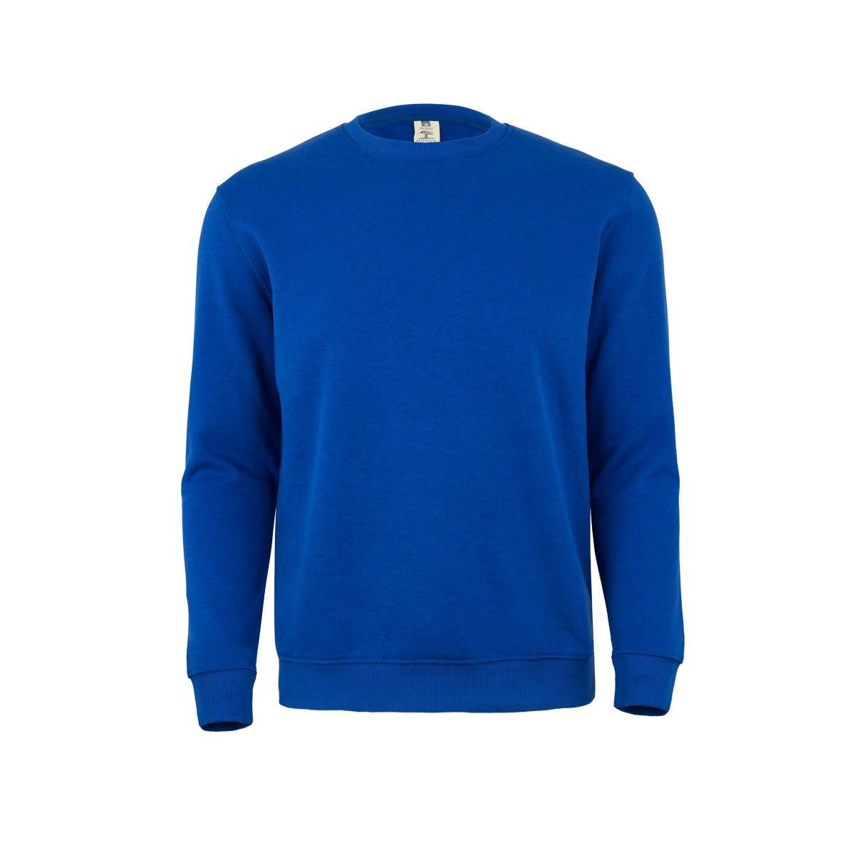 Sudadera de trabajo cuello redondo unisex Mukua Avalon MK620V - Azul royal