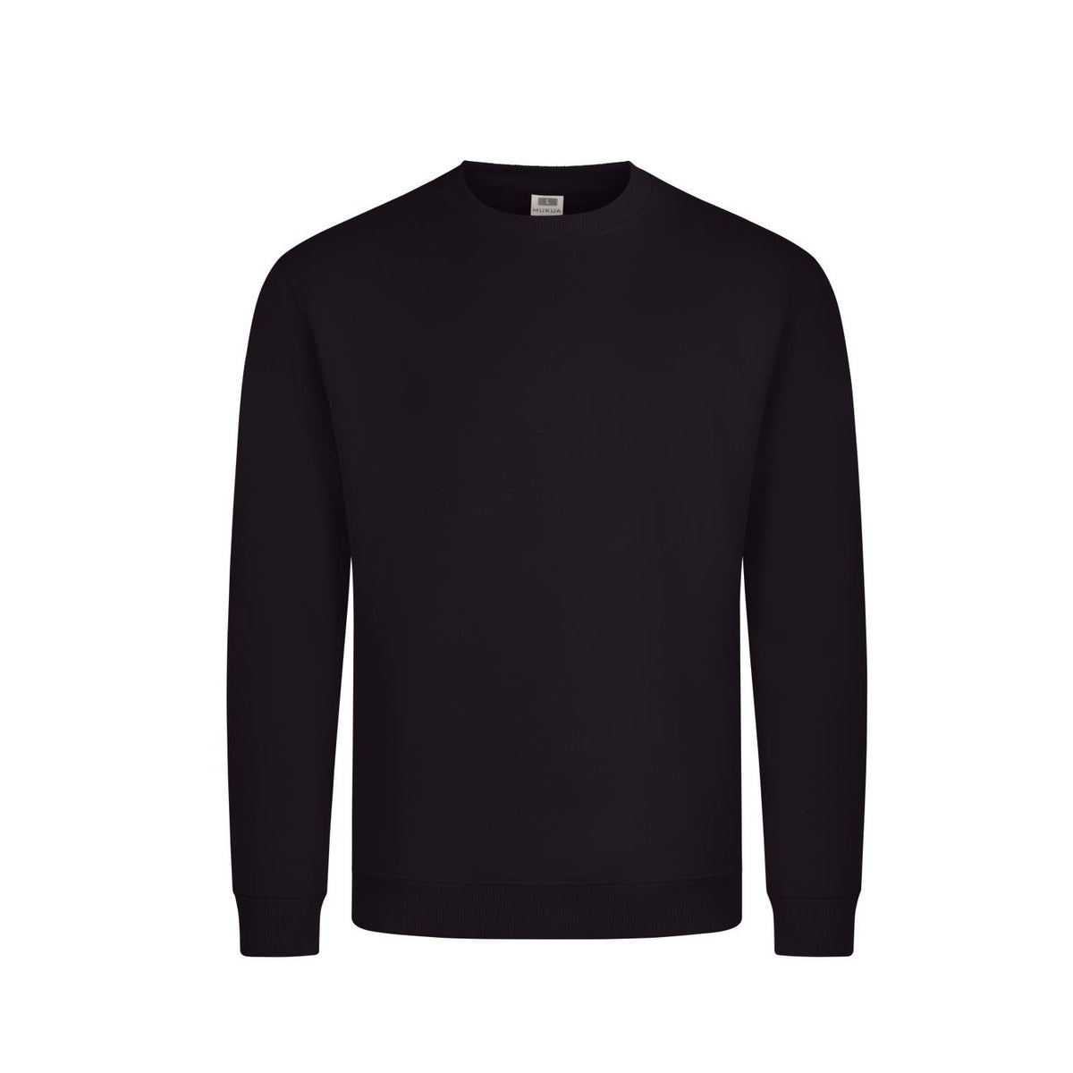 Sudadera de trabajo cuello redondo unisex Mukua Avalon MK620V - Ciruela oscuro