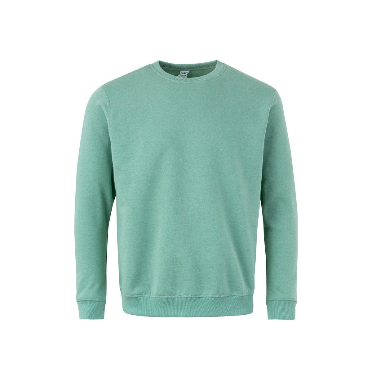Sudadera de trabajo cuello redondo unisex Mukua Avalon MK620V - Salvia