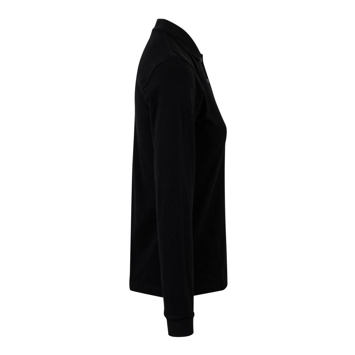 Polo de trabajo mujer manga larga algodón Mukua Hobart PL200WC - Negro (5)