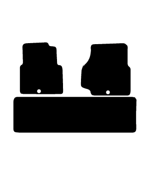 Alfombrillas de moqueta Land Rover Defender (1983-2016) a medida - Standard