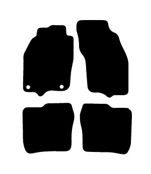 Alfombrillas de moqueta Mitsubishi Carisma (1995-2001) a medida - Standard