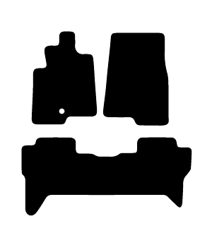 Alfombrillas de moqueta Mitsubishi MONTERO-PAJERO largo (2000-2006) a medida - Standard