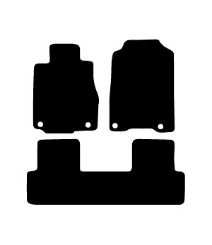 Alfombrillas de moqueta Honda CR-V (2012-2018) a medida - Standard