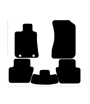 Alfombrillas de moqueta Honda Legend (1990-1996) a medida - Standard