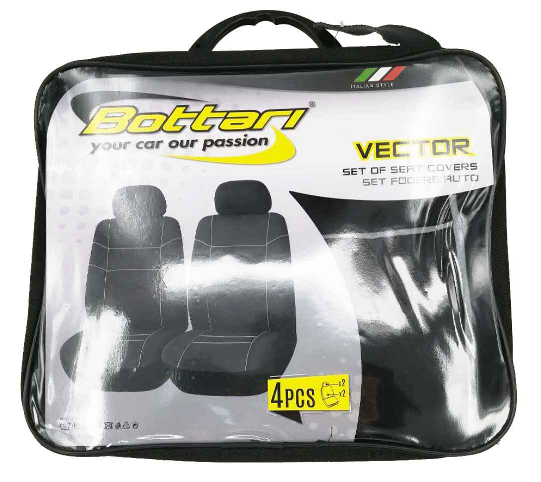 FUNDAS ASIENTO 4 PCS LONA VECTOR
