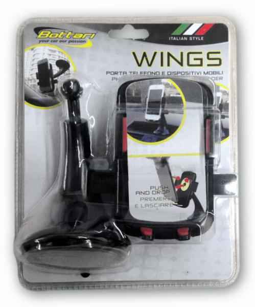 SOPORTE PARA DISPOSITIVOS MOVILES. AJUSTE AUTOMATICO WINGS