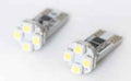 T10 CANBUS 4SMD3528 12V WHITE 2 UNIDADES