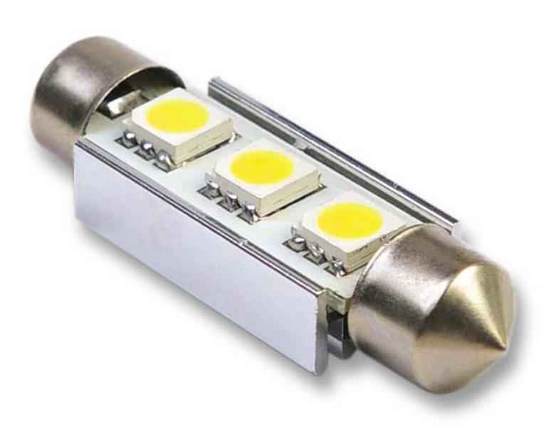 12V 3SMD 5050 T11*36MM BLANCO 1 UNIDAD BLISTER CANBUS