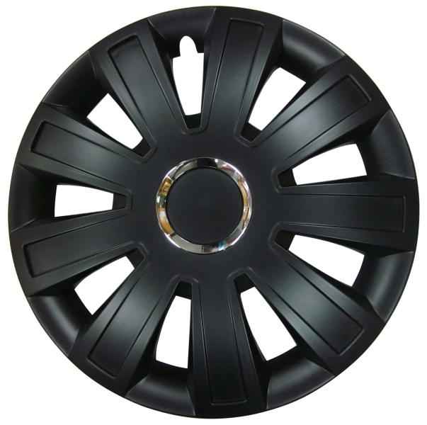 TAPACUBOS LUXE NEGRO 4 UNIDADES 15" SANTANDER