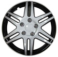 TAPACUBOS NEGRO LUXE 4PZAS 16" LOTUS