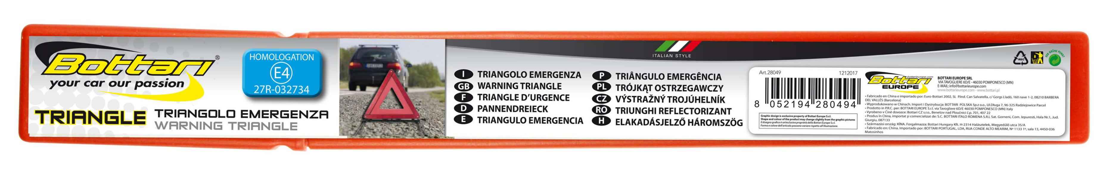 TRIANGULO EMERGENCIA HOMOLOGADO