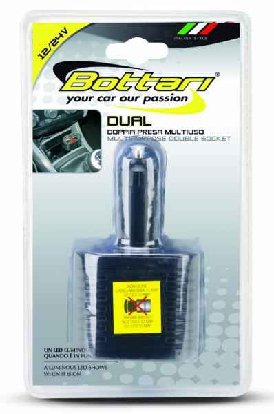 DOBLE TOMA DE MECHERO 12 V DUAL