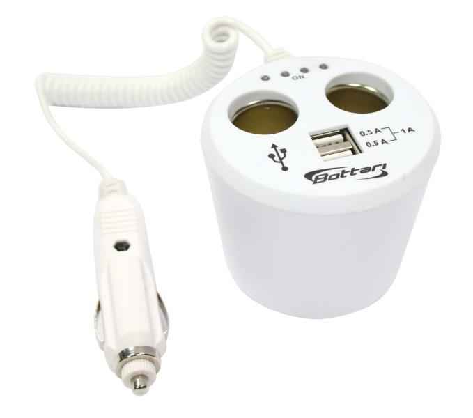 MULTITOMA BOTE 2 TOMAS USB 1 AMP
