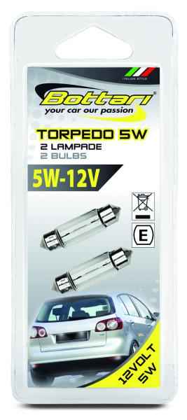 LAMPARA 12V - 5W 10,5X38 BLISTER