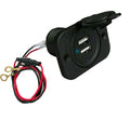 SOCKET X2 USB 2.1A EN TOTAL 12/24V