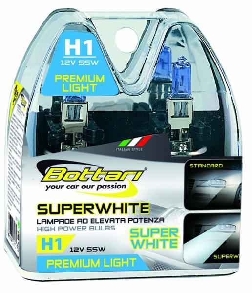 LAMPARA 2 UNIDADES XENON - H1 SUPERWHITE