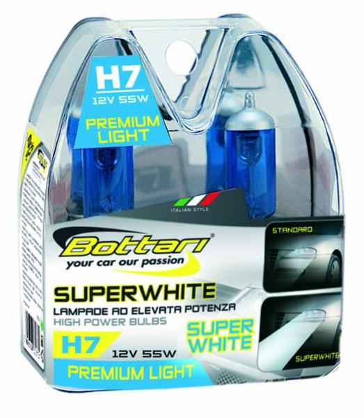 LAMPARA 2 UNIDADES XENON - H7 SUPERWHITE