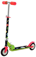 PATINETE INFANTIL, 50 KG MAX DIAMETRO RUEDA 120MM COLOR VERDE Y ROJO