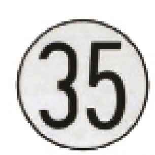 Placa de Velocidad Homologada 35 Diametro 200/300mm