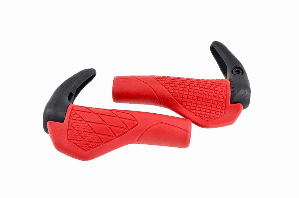 EMPUÑADURAS PARA MANILLAR CON EXTREMOS DE PLASTICO 120MM