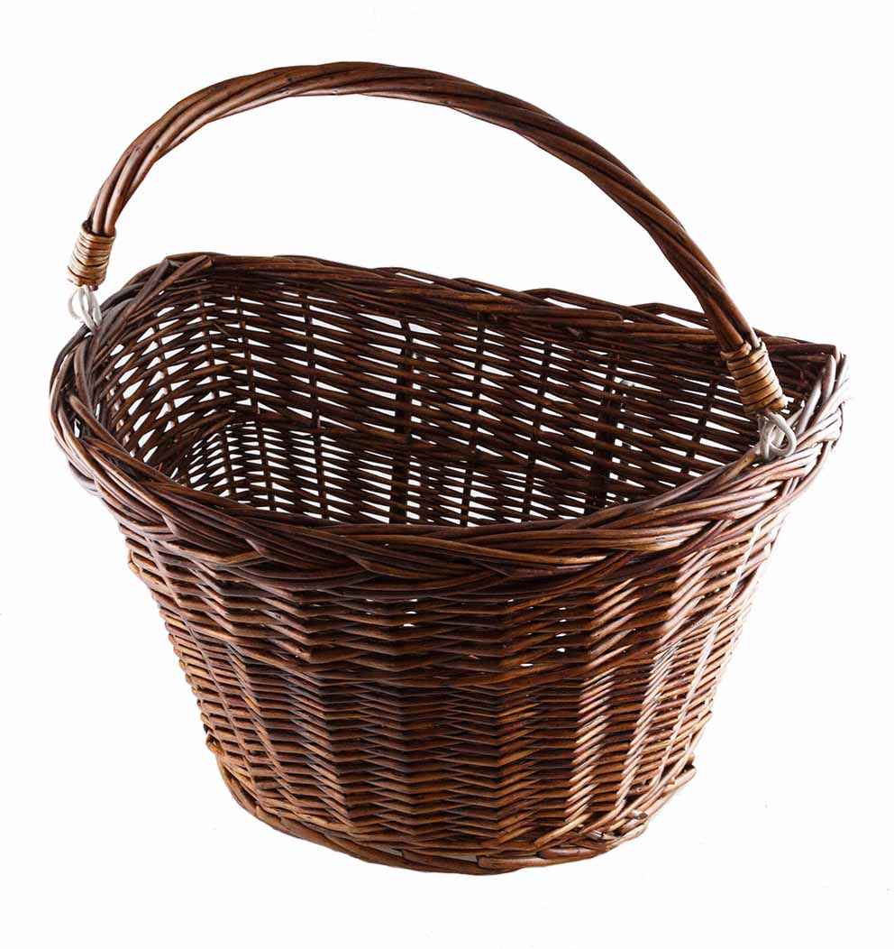 CESTA DE MIMBRE CON GANCHOS 35x26x22