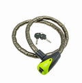 CERRADURA DE ACERO Y CUBIERTA DE PVC CON 2 LLAVES. DIAM. 18 MM Y 1200 DE LONGITUD PARA BICI Y SCOOTER
