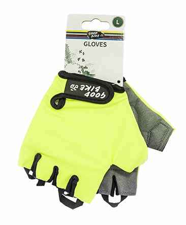 PAR DE GUANTES PARA ADULTOS DE POLYESTER CON ASPECTO DE CUERO. TALLA: L