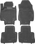 Alfombrillas de goma 3D Premium Para Toyota RAV4 V (2018-actualidad) - Caja Manual a medida