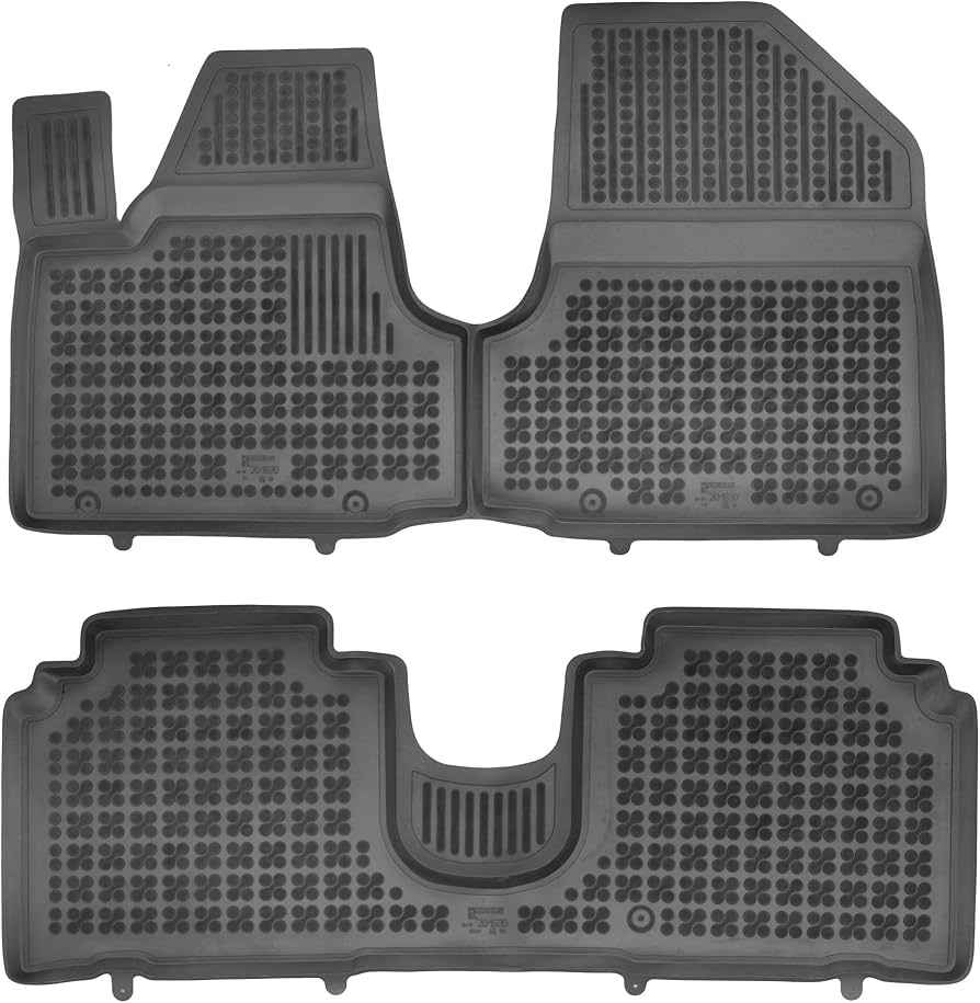 Alfombrillas de goma 3D Premium Para Hyundai Ioniq 5 con Consola Central Deslizante (2021-actualidad) a medida