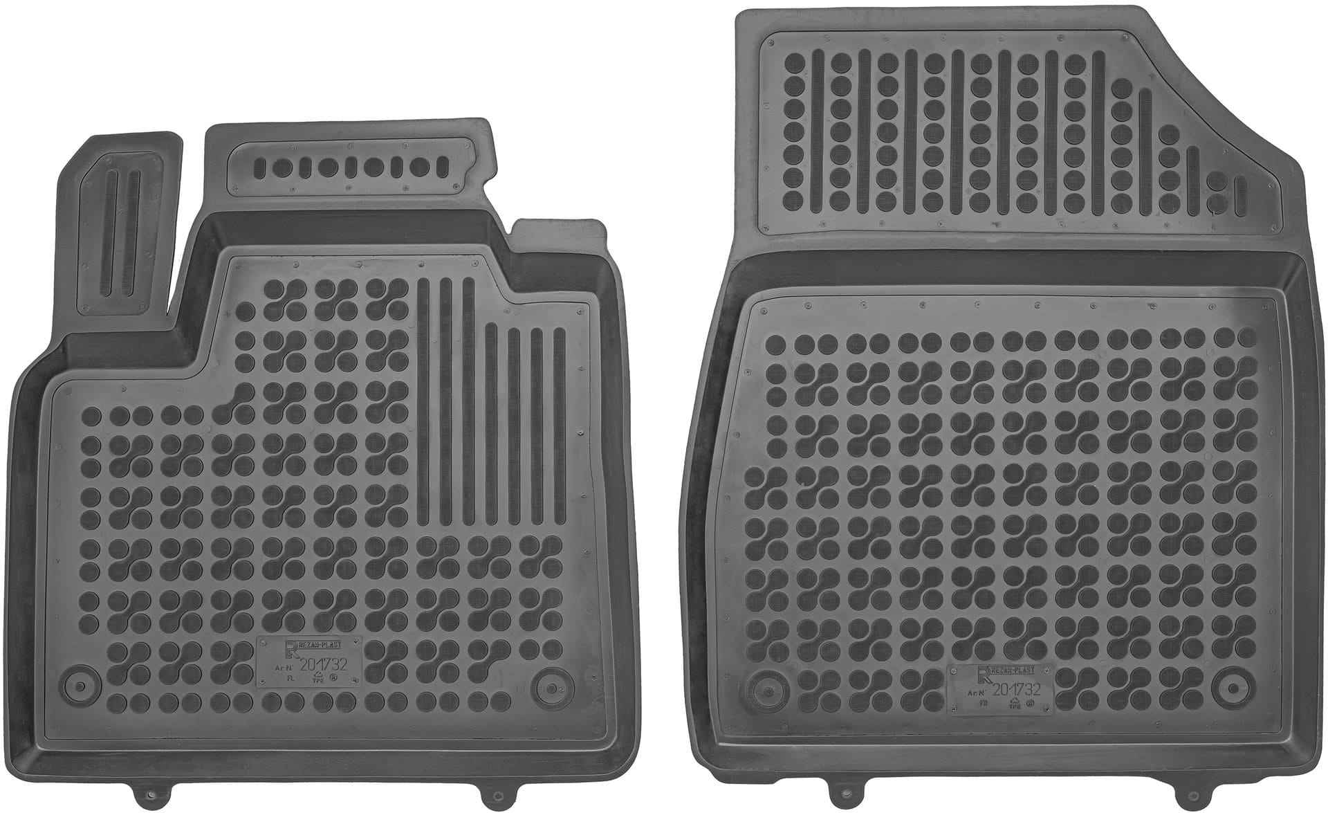 Alfombrillas de goma 3D Premium Delanteras Para Mercedes Citan II, Nissan Townstar y Renault Kangoo III (2021-actualidad) a…