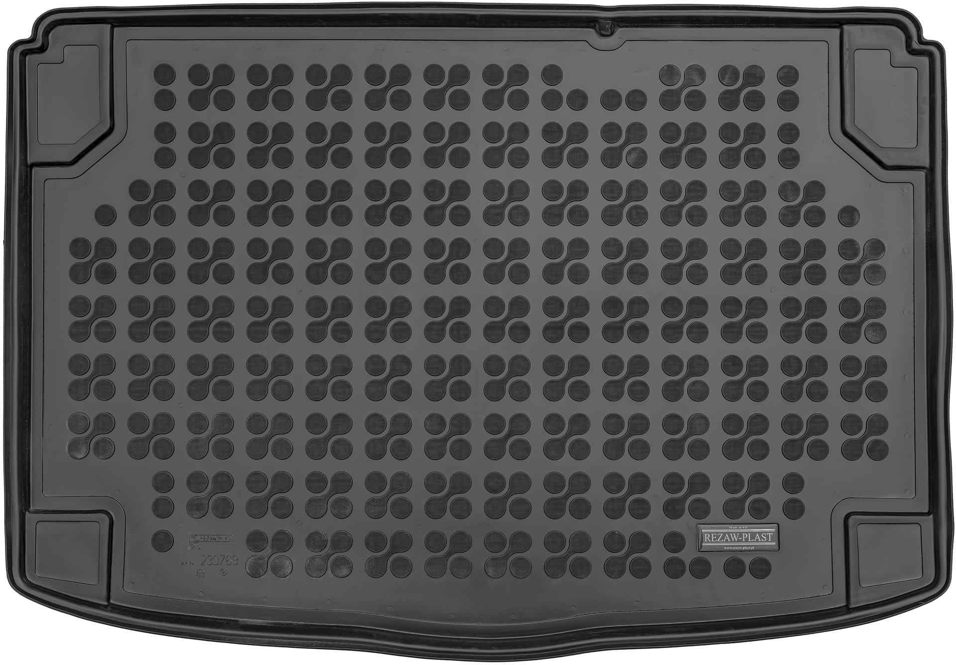 Protector de maletero de goma de Caucho 3D Premium Para Kia e-Soul III (2020-actualidad) Piso Inferior a medida