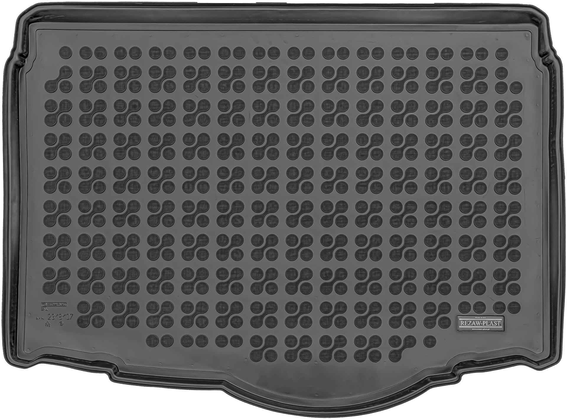 Protector de maletero de goma de Caucho 3D Premium Para Volkswagen Taigo (2021-actualidad) Piso Inferior a medida