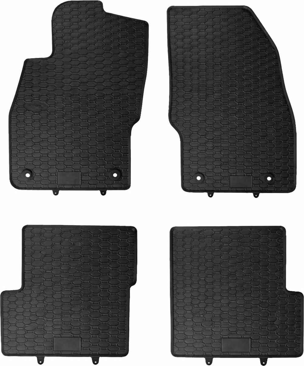 Alfombrillas de goma Opel Corsa D (2006-2014) - Juego 4 Piezas