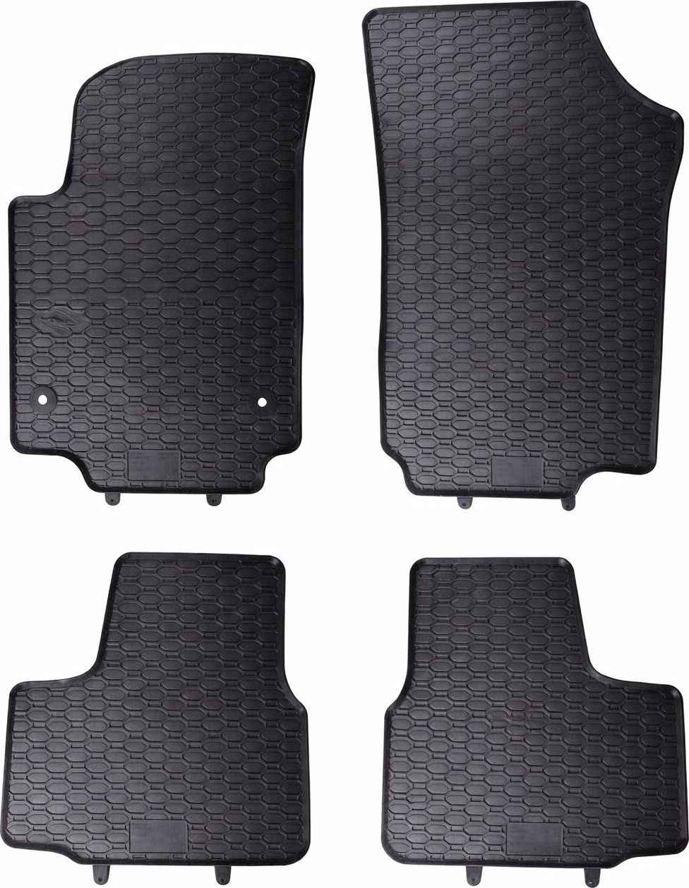 Alfombrillas de goma Seat Mii (2011-2019) - Juego 4 Piezas