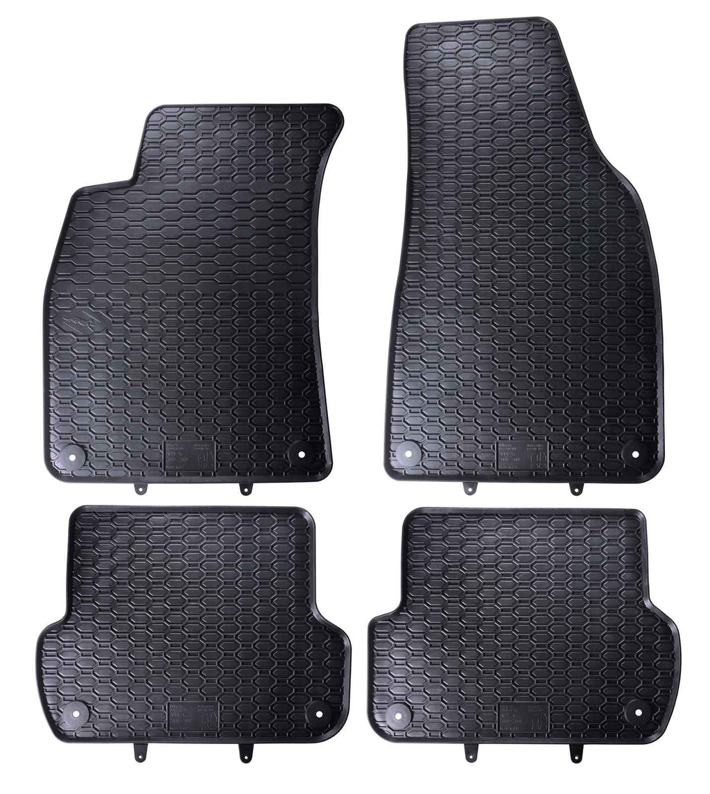 Alfombrillas de goma Audi A4 B6 (2000-2006) - Juego 4 Piezas