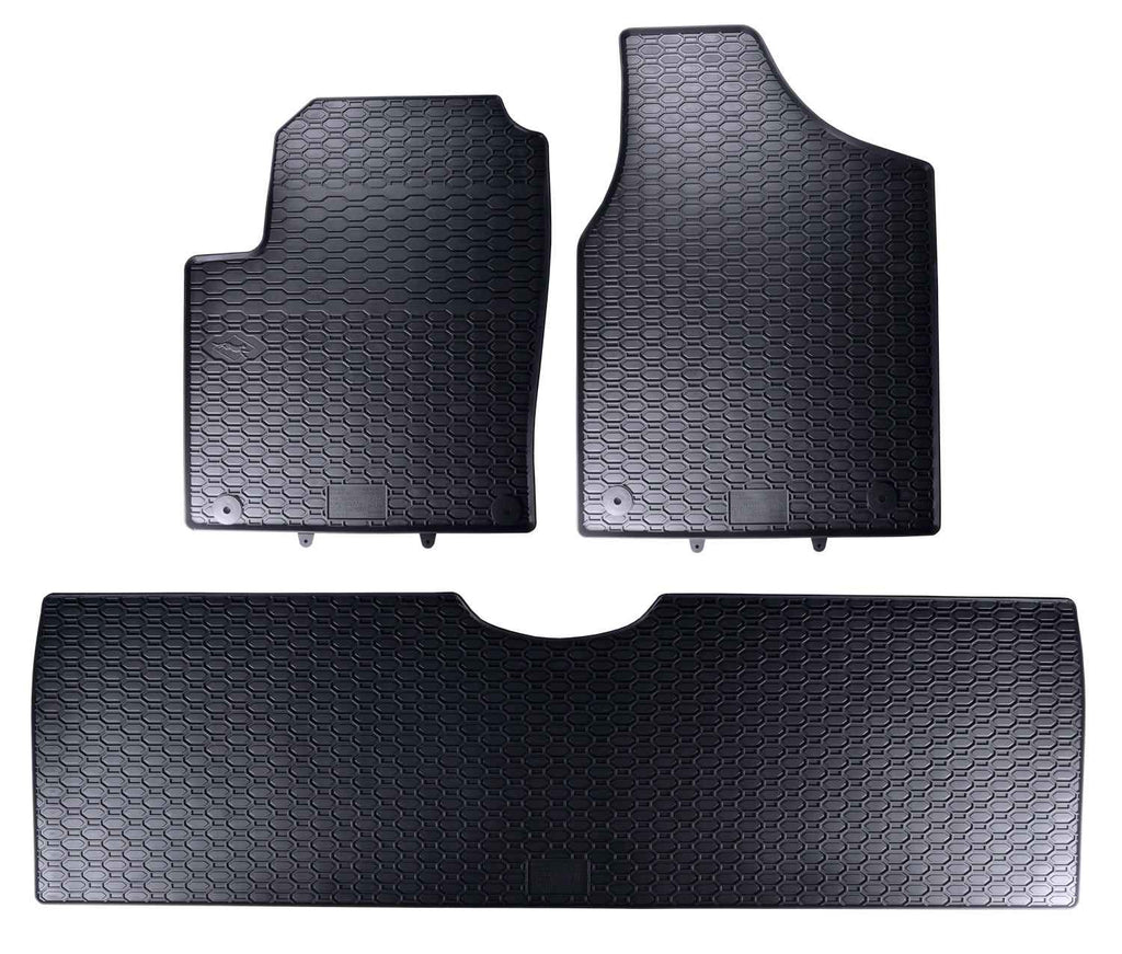 Alfombrillas de goma Ford Galaxy MK1 / MK2 (1995-2006) 5 Plazas - Juego 2 Filas