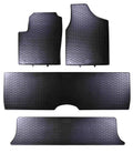 Alfombrillas de goma Ford Galaxy MK1 / MK2 (1995-2006) 7 Plazas - Juego 3 Filas