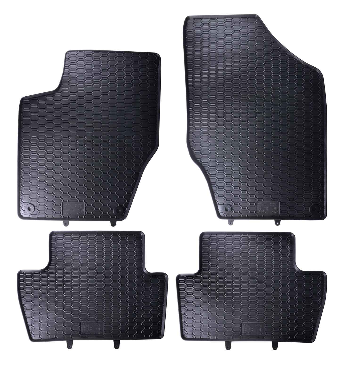 Alfombrillas de goma Citroën C4 I (2004-2010) - Juego 4 Piezas
