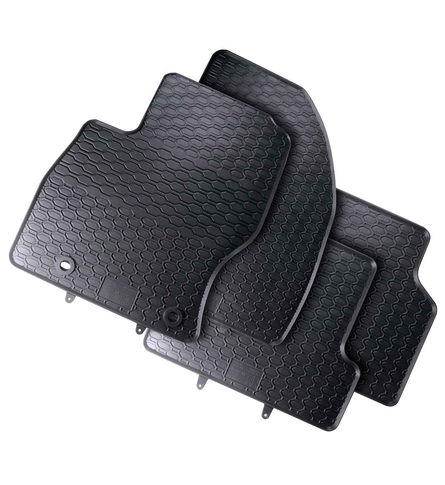 Alfombrillas de goma Ford Focus MK2 (2003-2011) - Juego 4 Piezas