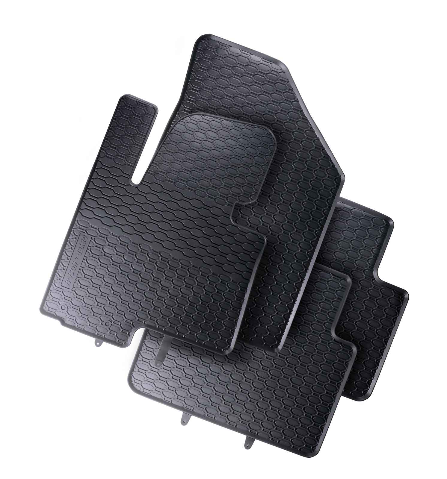 Alfombrillas de goma Kia Sportage III (2010-2016) - Juego 4 Piezas