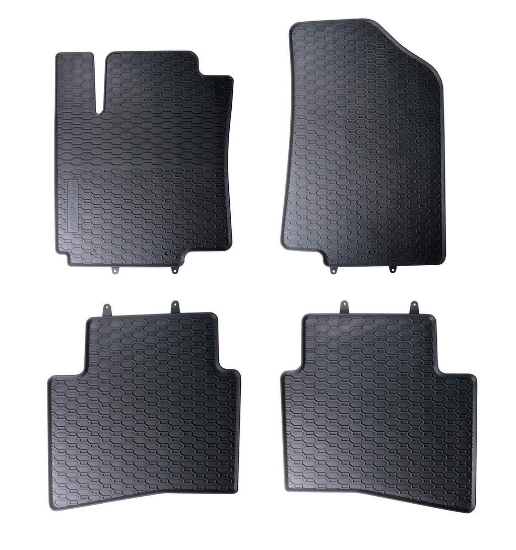 Alfombrillas de goma Kia Rio III (2011-2016) - Juego 4 Piezas