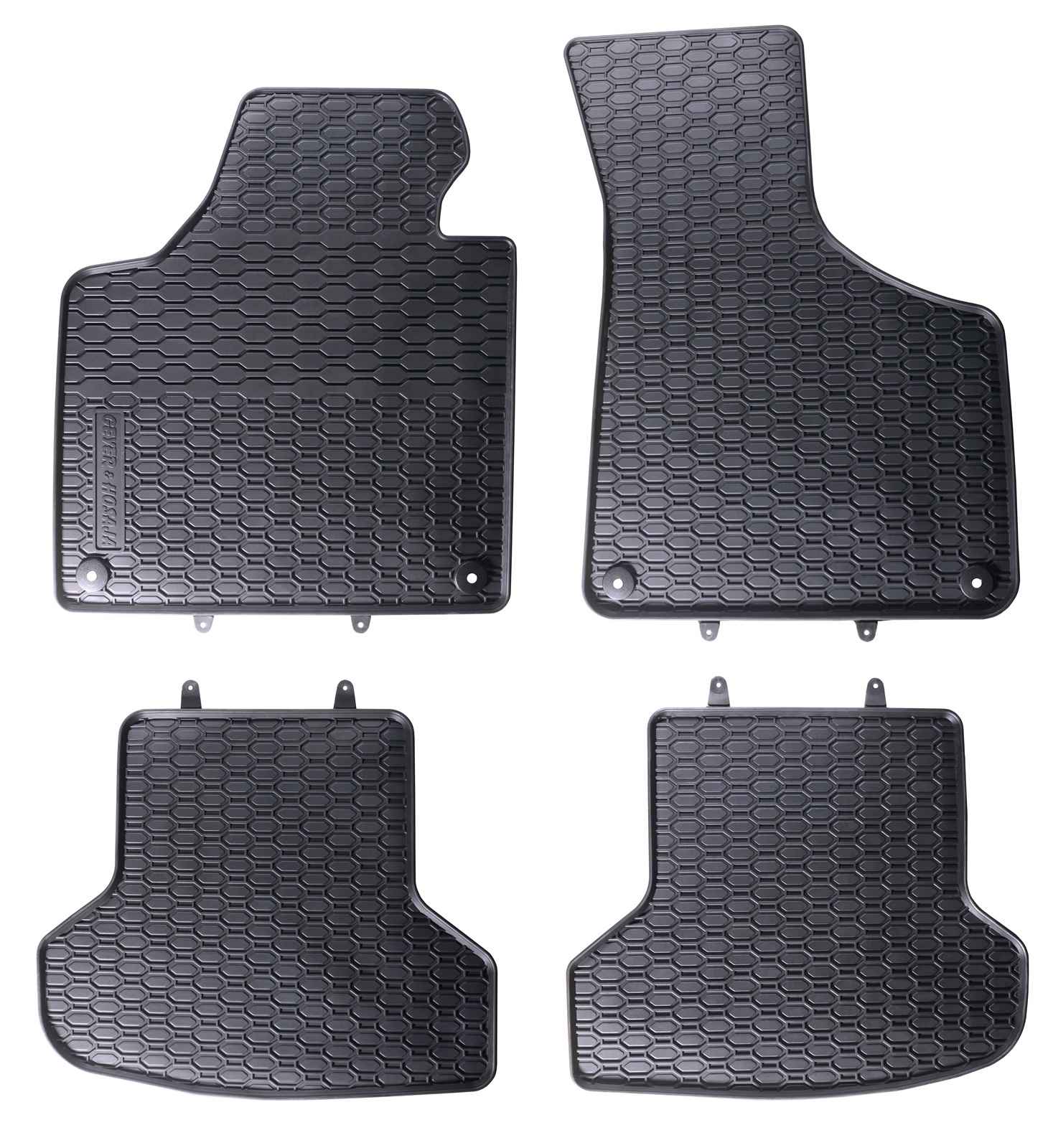 Alfombrillas de goma Audi A3 8P (2003-2013) - Juego 4 Piezas