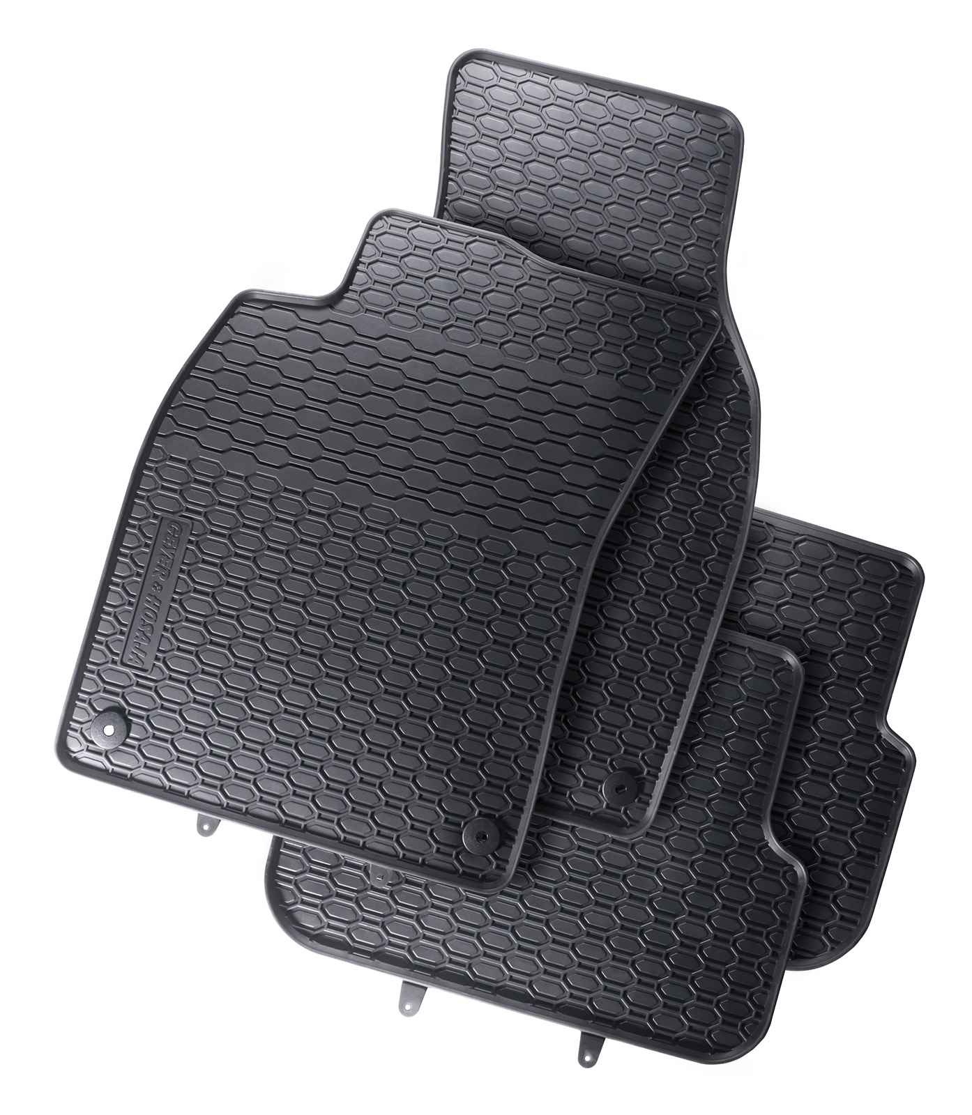 Alfombrillas de goma Audi A6 C6 (2004-2011) - Juego 4 Piezas