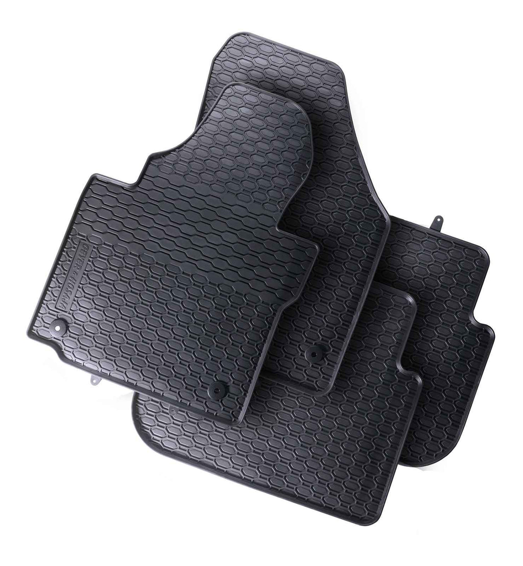 Alfombrillas de goma Volkswagen Touran II (2010-2015) - Juego 4 Piezas