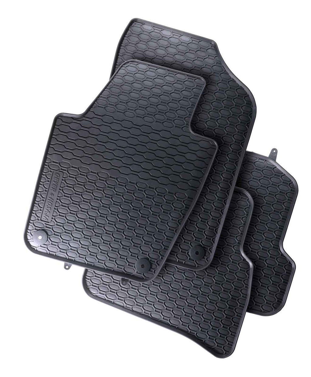 Alfombrillas de goma Volkswagen Polo V (2009-2017) - Juego 4 Piezas