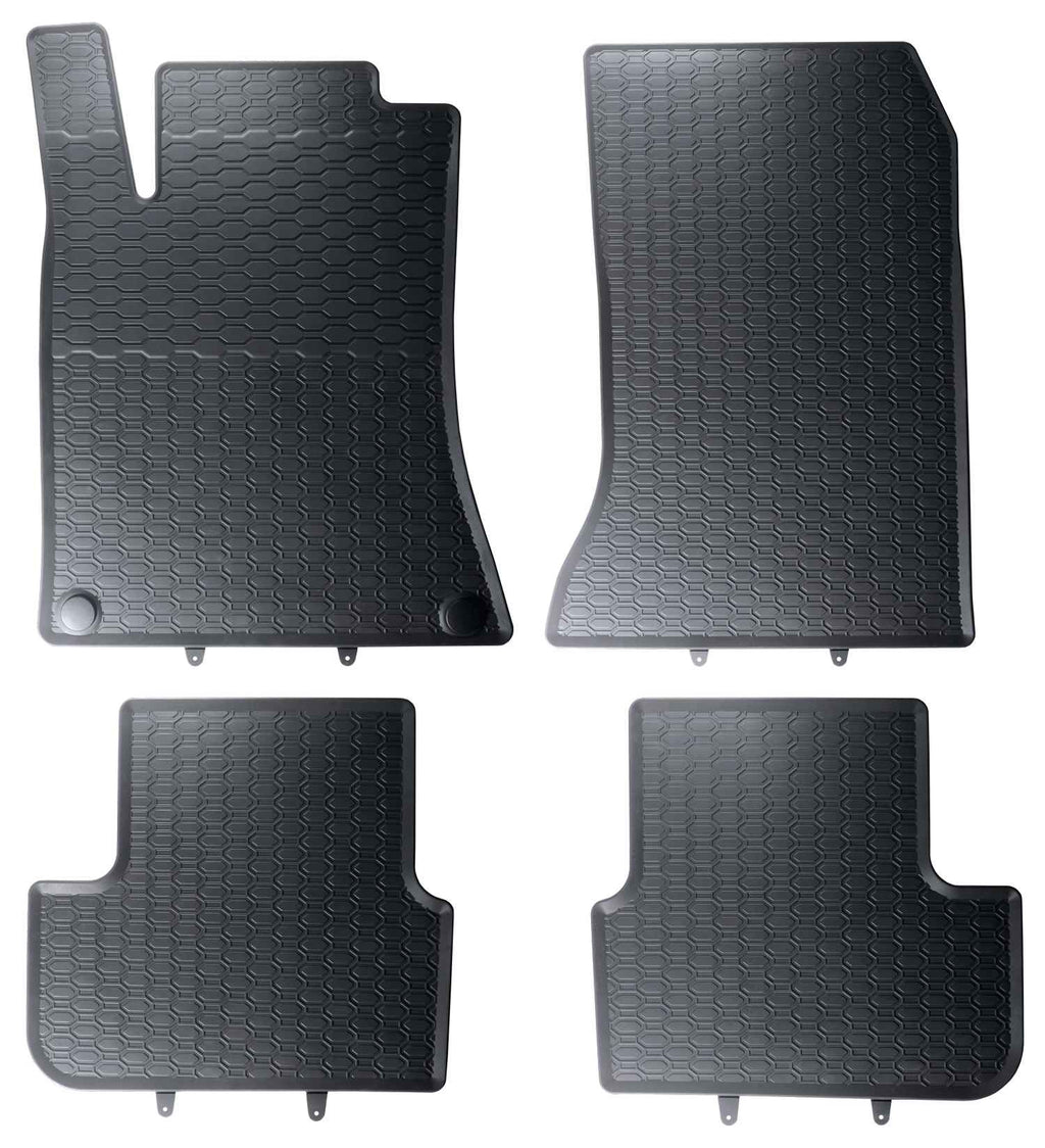 Alfombrillas de goma Mercedes Clase A W176 (2012-2018) - Juego 4 Piezas