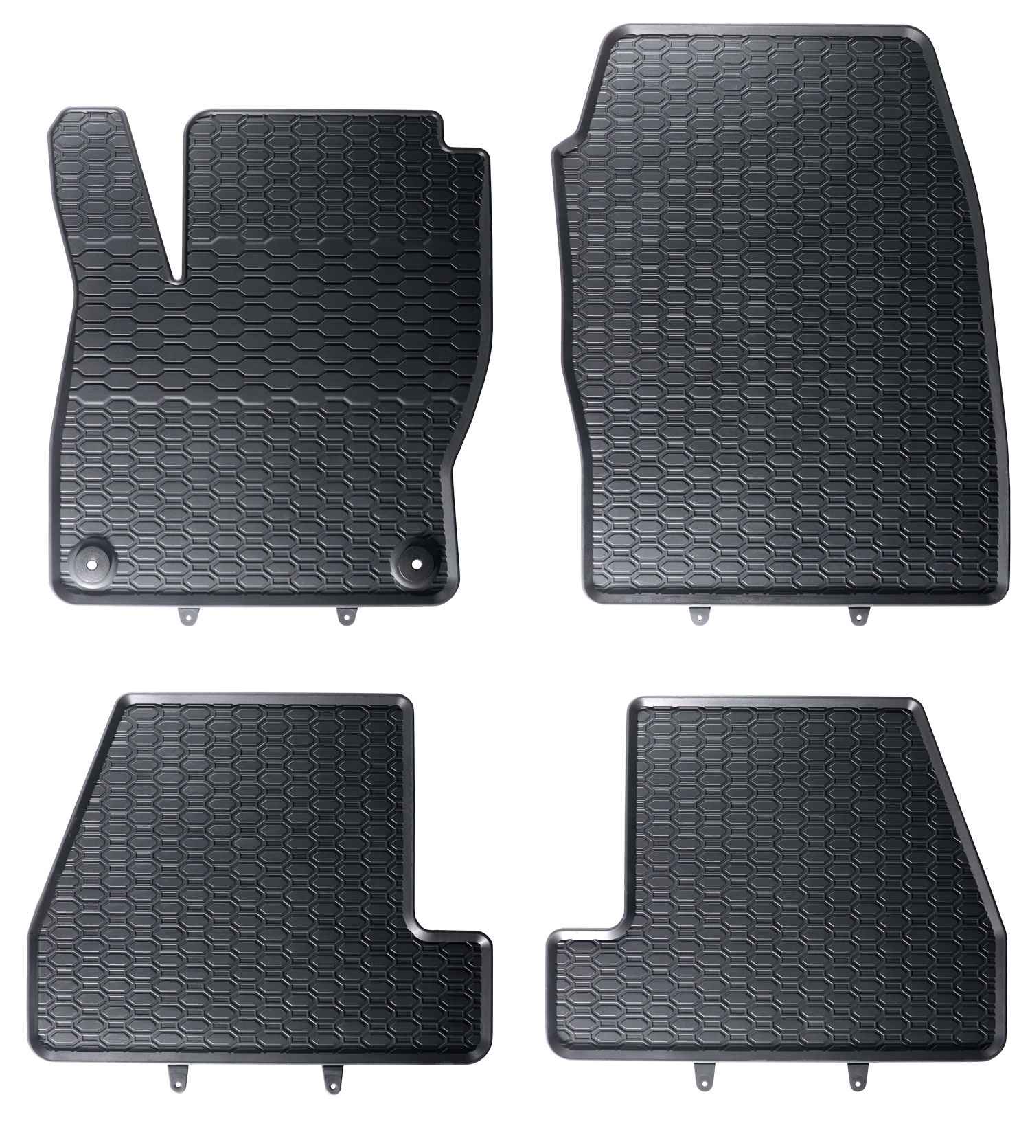 Alfombrillas de goma Ford Focus MK3 (2010-2018) - Juego 4 Piezas